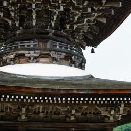 Exterior view of Chionji Temple, Tahohtoh Tower (智恩寺　多宝塔)