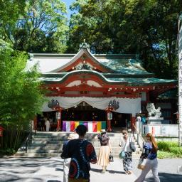 Exterior view of Kinomiya Shrine (來宮神社)