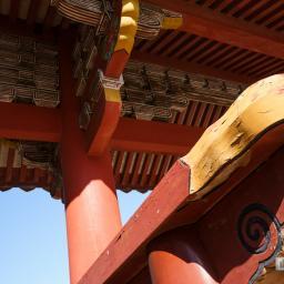 Exterior view of Shurijo Castle, Shureimon Gate (首里城　守礼門)