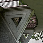 Details of Setagaya Art Museum (世田谷美術館)