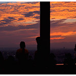 Flame sky (燃えてます、空)