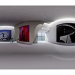 Renewal Room 3, Photo VR Gallery on the web in  equirectangular (ネットVR写真展のスペースC改築)