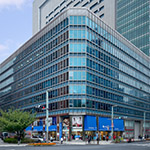 The facade of Nihombashi Nishikawa Building (日本橋西川ビル)